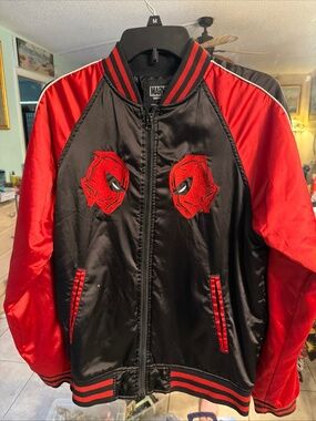 Marvel Deadpool Embroidered varsity style jacket